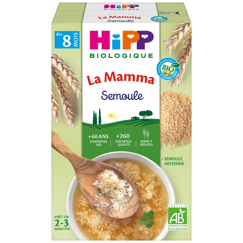 La Mamma Semoule Hipp Biologique Achetez Sur Everykid Com