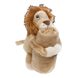 Sac à dos 3 en 1 , avec oreiller et couverture Lion - Bobo Buddies