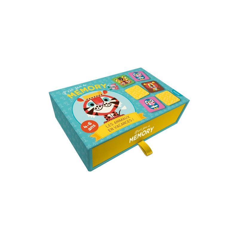 Jeu de voyage Enfant - Memory Animaux