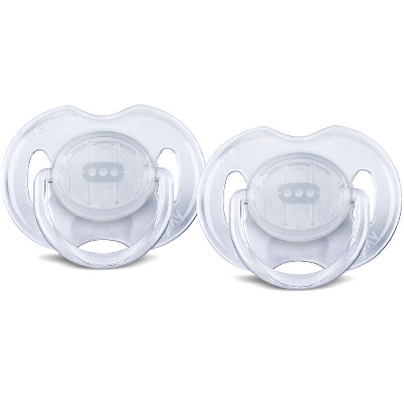 Avent Sucettes Transparentes 0 6 Mois