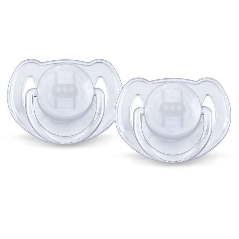 Avent Sucettes Transparentes 6 18mois