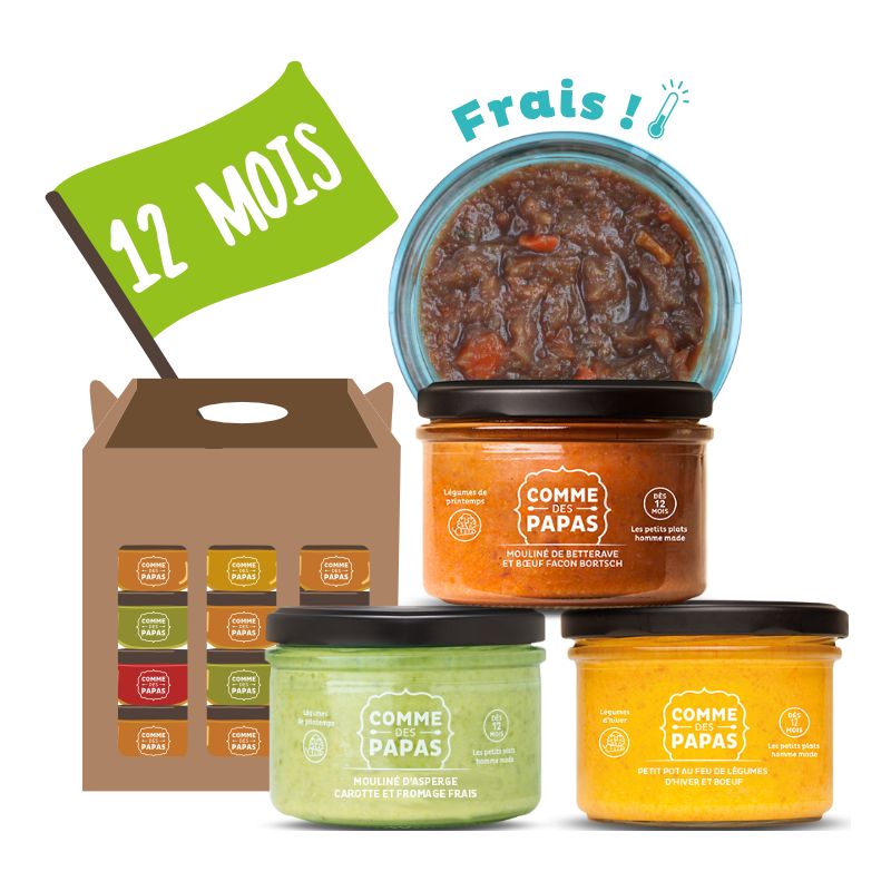 Pack Pots Plats Et Desserts Des 12 Mois Comme Des Papas