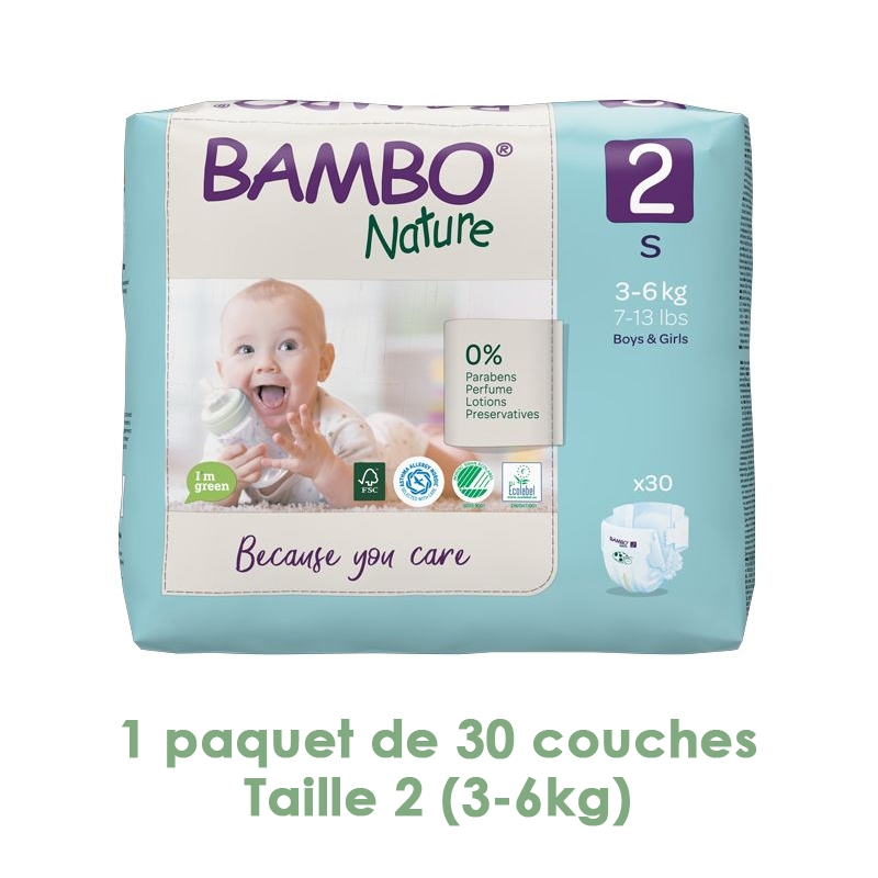 Bambo Nature Couches Maxi 7-18 KG /60 - CITYMALL